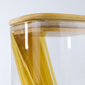 One Two Cups Toples Kaca Penyimpanan Makanan Glass Storage Jar 2000ml - HC1019 - Transparent - 3