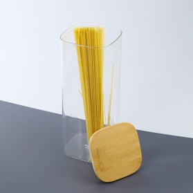 One Two Cups Toples Kaca Penyimpanan Makanan Glass Storage Jar 2000ml - HC1019 - Transparent - 7