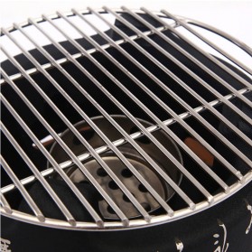 Aihogard Alat Panggang Arang BBQ Japanese Grill Stove 20x20 cm - H02 - Black - 4