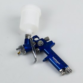 Taffware Professional Spray Gun Nozzle HVLP Airbrush 0.8mm - H-2000 - Blue - 2