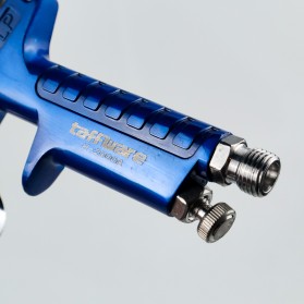 Taffware Professional Spray Gun Nozzle HVLP Airbrush 0.8mm - H-2000 - Blue - 6