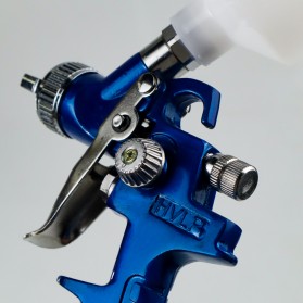 Taffware Professional Spray Gun Nozzle HVLP Airbrush 1.0mm - H-2000 - Blue - 4