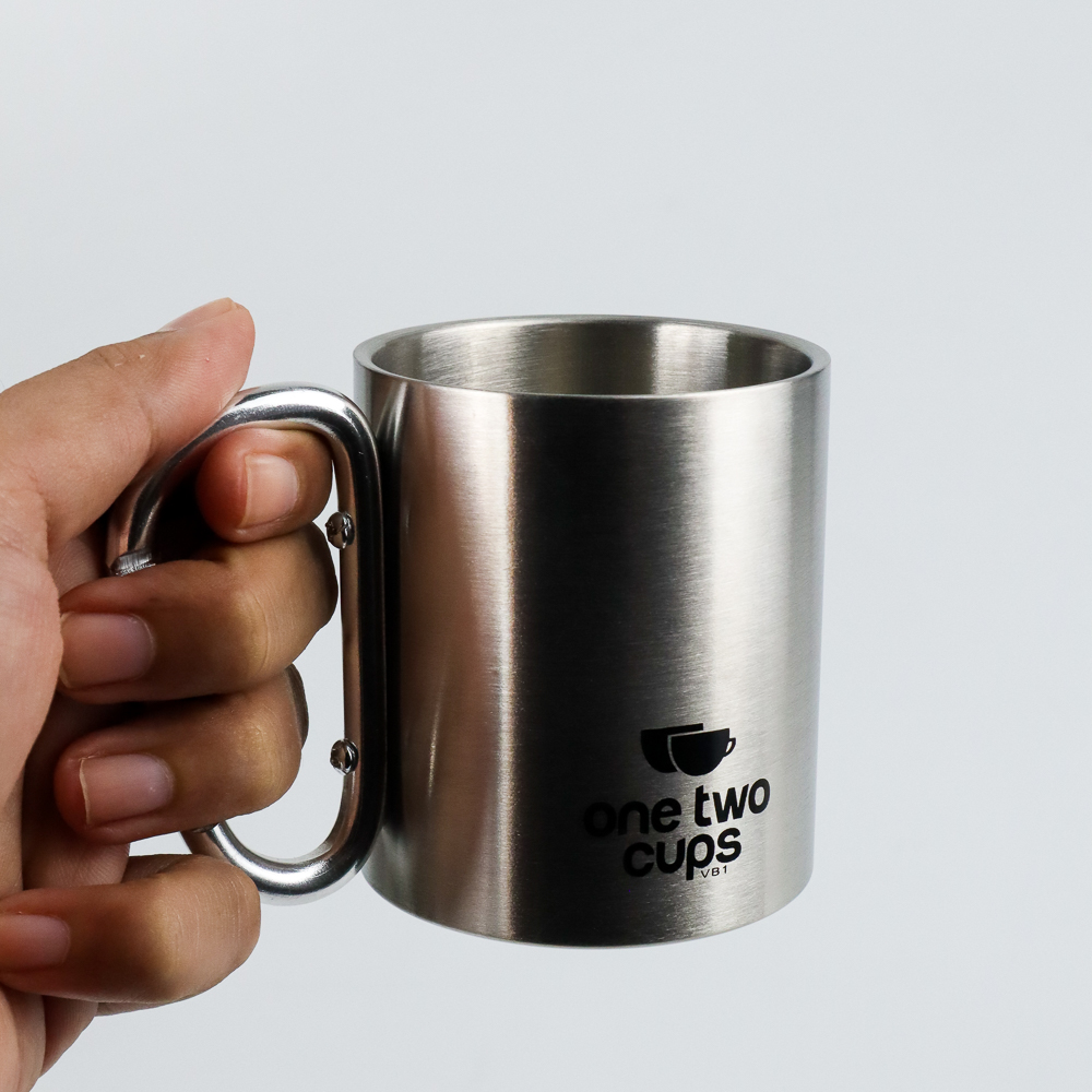 One Two Cups Gelas Cangkir Carabiner 