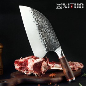 XITUO Pisau Dapur Chef Knife Cleaver Wide 8 Inch - LZJ-9 - Silver