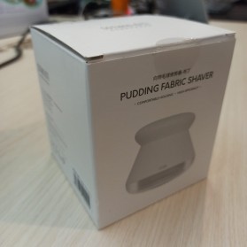 Sothing Pudding Fabric Shaver Fuzz Trimmer Portable Lint Remover Penghilang Bulu Serat Kain - DSHJ-S-2002 - White - 14