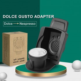 Icafilas Adapter Capsule for Nespresso Dolce Gusto - Black
