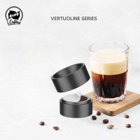 ICafilas Reusable Capsule Holder for Nespresso Vertuo - UE2212 - Black