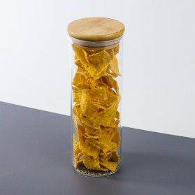 One Two Cups Toples Kaca Penyimpanan Makanan Borosilicate Glass Storage Jar 550ml - GH1270 - Transparent - 6