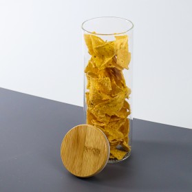 One Two Cups Toples Kaca Penyimpanan Makanan Borosilicate Glass Storage Jar 550ml - GH1270 - Transparent - 10