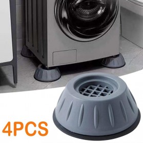 HOUSEEN  Alas Mesin Cuci Silicone Anti-Vibration Shock Pads 4 PCS - NY500 - Gray - 1