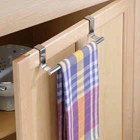Stouge Rak Gantungan Handuk Stand Rack Kitchen Hanger Cabinet 23 cm- PXM20 - Silver