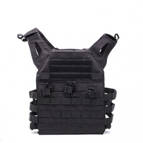 JPC Rompi Pelindung Airsoft Paintball Hunting Tactical Vest - G030105 - Black - 7