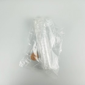 Botless Toples Kaca Penyimpanan Makanan Wood Cover 60 ml - YS-7070 - Transparent - 7