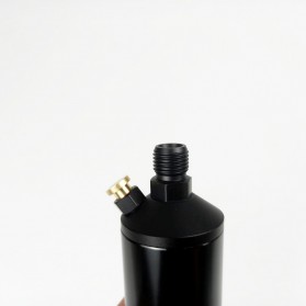 ROLKETU Pneumatic Spray Gun Pressure Air Regulator Gauge - RK1912 - Black - 8