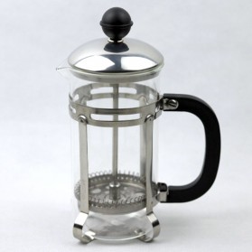WOLLTOLL French Press Manual Coffee Maker Pot 350ml - WTL16 - Black - 1