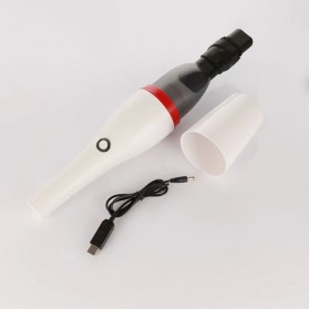 Suitu Vacuum Cleaner Penyedot Debu Wireless Rechargeable 4000mAh 5500Pa - HL-101 - White