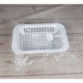 Gedio Rak Pengering Buah sayur Adjustable Over Sink Dish Drying Rack - GO01 - White - 10
