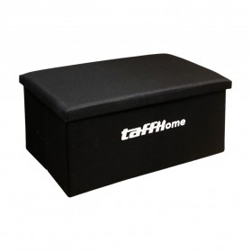 TaffHOME Sofa Kotak Penyimpanan Barang Foldable Storage Container 76x38x38cm - LH962 - Black - 1
