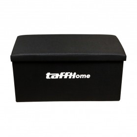 TaffHOME Sofa Kotak Penyimpanan Barang Foldable Storage Container 76x38x38cm - LH962 - Black - 2