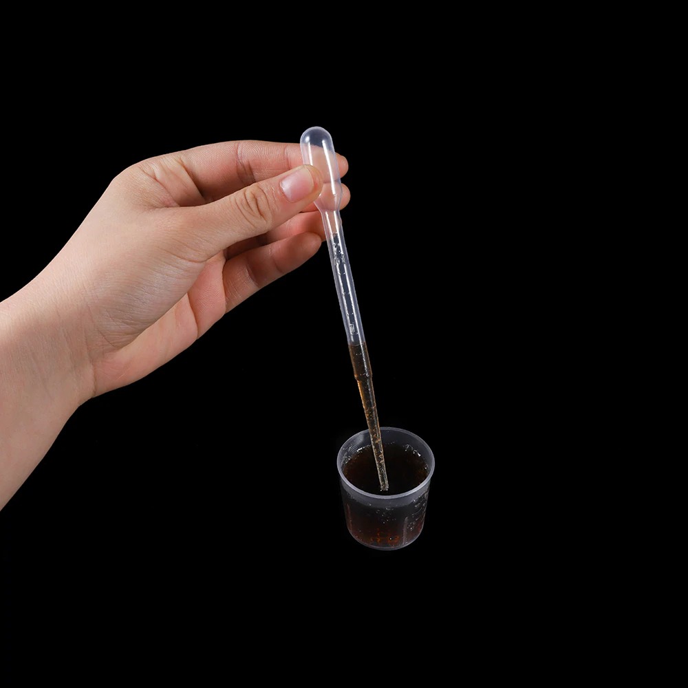 Gambar produk AGCFABS Pipet Penetes Disposable Dropper Craft Jewerly Making 1 ml 20 PCS - AC0955