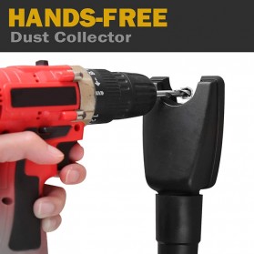 ZITOUR Alat Pengumpul Debu Bor Pengerjaan Kayu Drill Dust Collector Woodworking - ZT0250 - Black