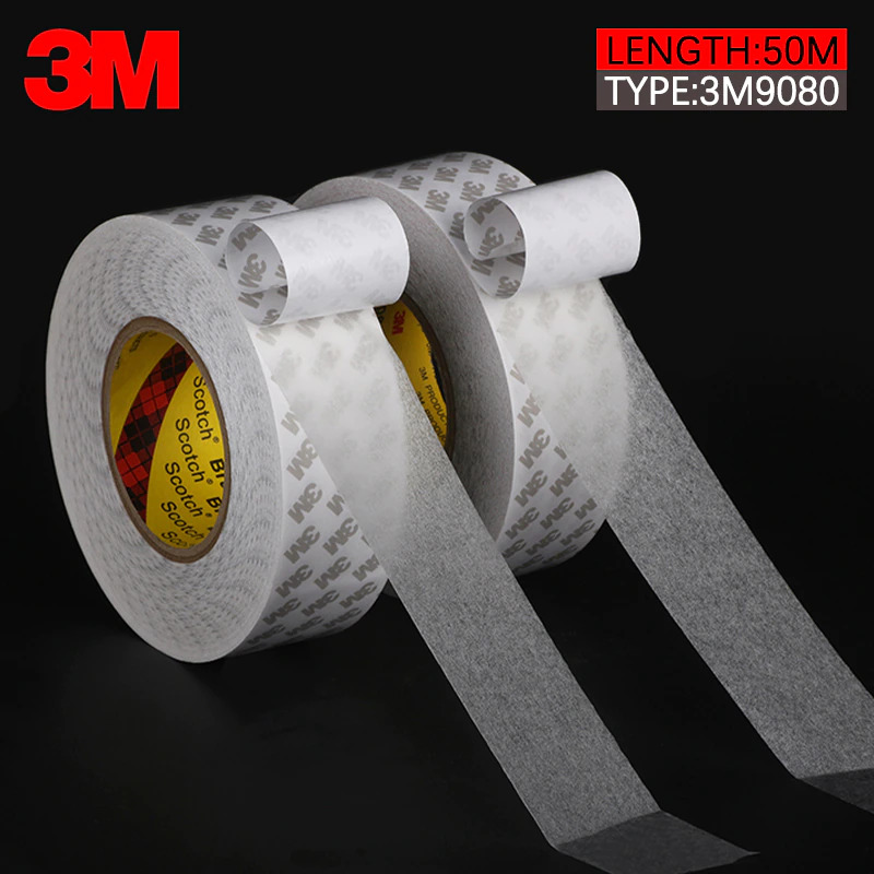 Gambar produk Nuopeylo Lakban Double Side Strong Sticky Glue Tape 5 mm 50 meter - ZNK9080