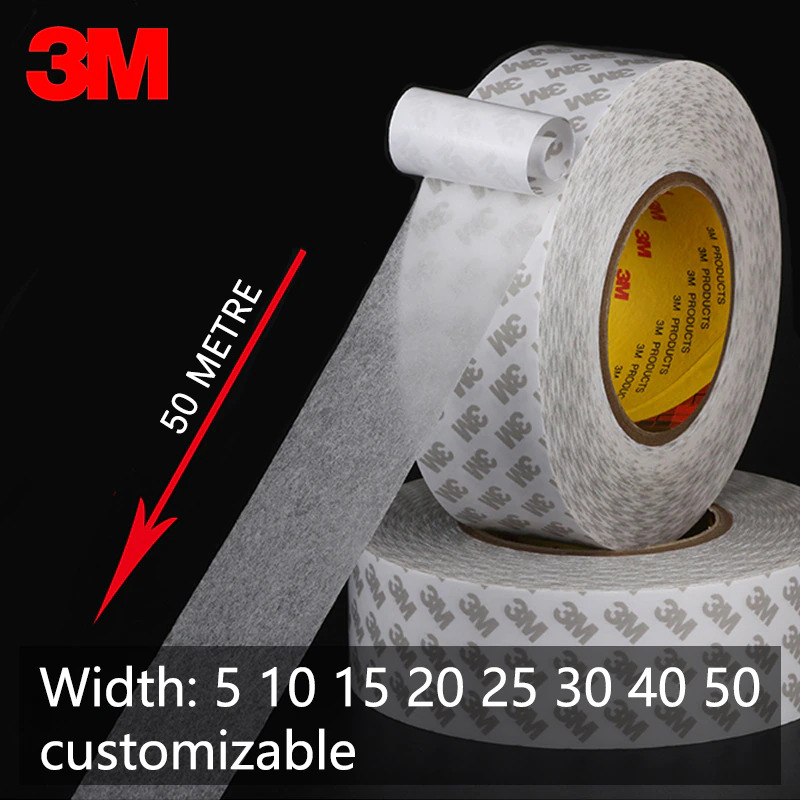 Gambar produk Nuopeylo Lakban Double Side Strong Sticky Glue Tape 5 mm 50 meter - ZNK9080