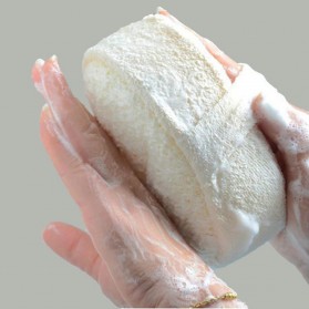 SOULMAN Spons Mandi Shower Sponge Scrub Cleaning Bath - LO14 - White