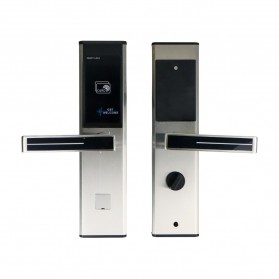 YRHAND Gagang Pintu Elektrik Smart Tapping Key Card Door Unlock - T21 - Silver