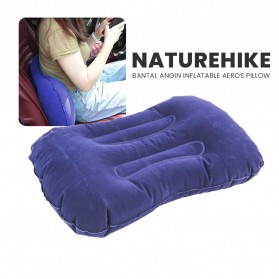NatureHike Bantal Angin Inflatable Aeros Pillow - F8057 - Dark Blue