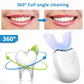DIOZO Sikat Gigi Elektrik 360 Degree Intelligent Sonic Toothbrush - SZ87 - White
