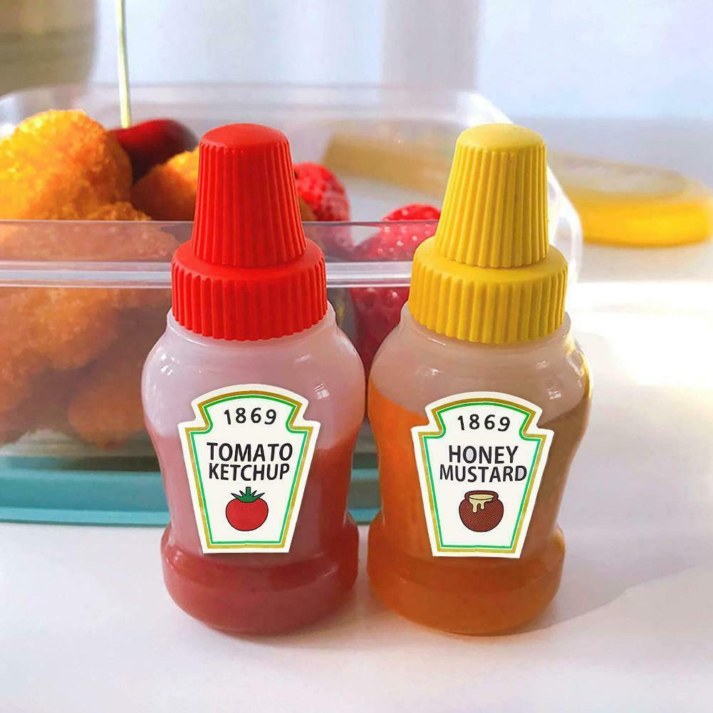 HouseGood Botol Saos Mini Tomato Ketchip Sauce Bottle 25ml 2 PCS HG25