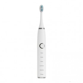 VGR Sikat Gigi Elektrik Toothbrush Rechargeable - L1 - White - 2