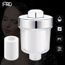 Saringan Air - FNU Water Purifier Filter Saringan Shower Mandi - AC-F124 - Silver