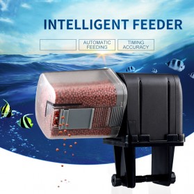 iLONDA Dispenser Makanan Ikan Pintar Otomatis Smart Fish Feeder - L88 - Black