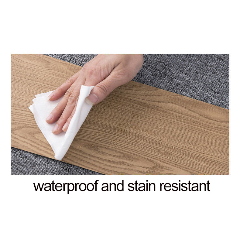 Gambar produk Stiker Lantai Motif Kayu Wood Grain Floor Self Adhesive 152x915mm - MW-010
