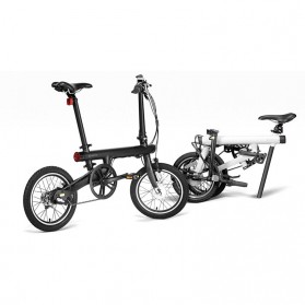 Xiaomi QiCycle Sepeda Elektrik Lipat Smart Bicycle (Tanpa Baterai) - Black - 4