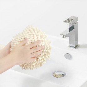 Qualitell Kain Lap Handuk Pengering Tangan Hand Towel Ball - White - 6