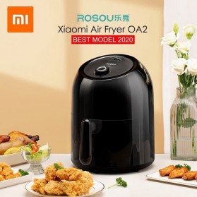 Rosou Air Fryer Mesin Penggoreng Tanpa Minyak 2nd Edition 2.5L - OA2 - Black