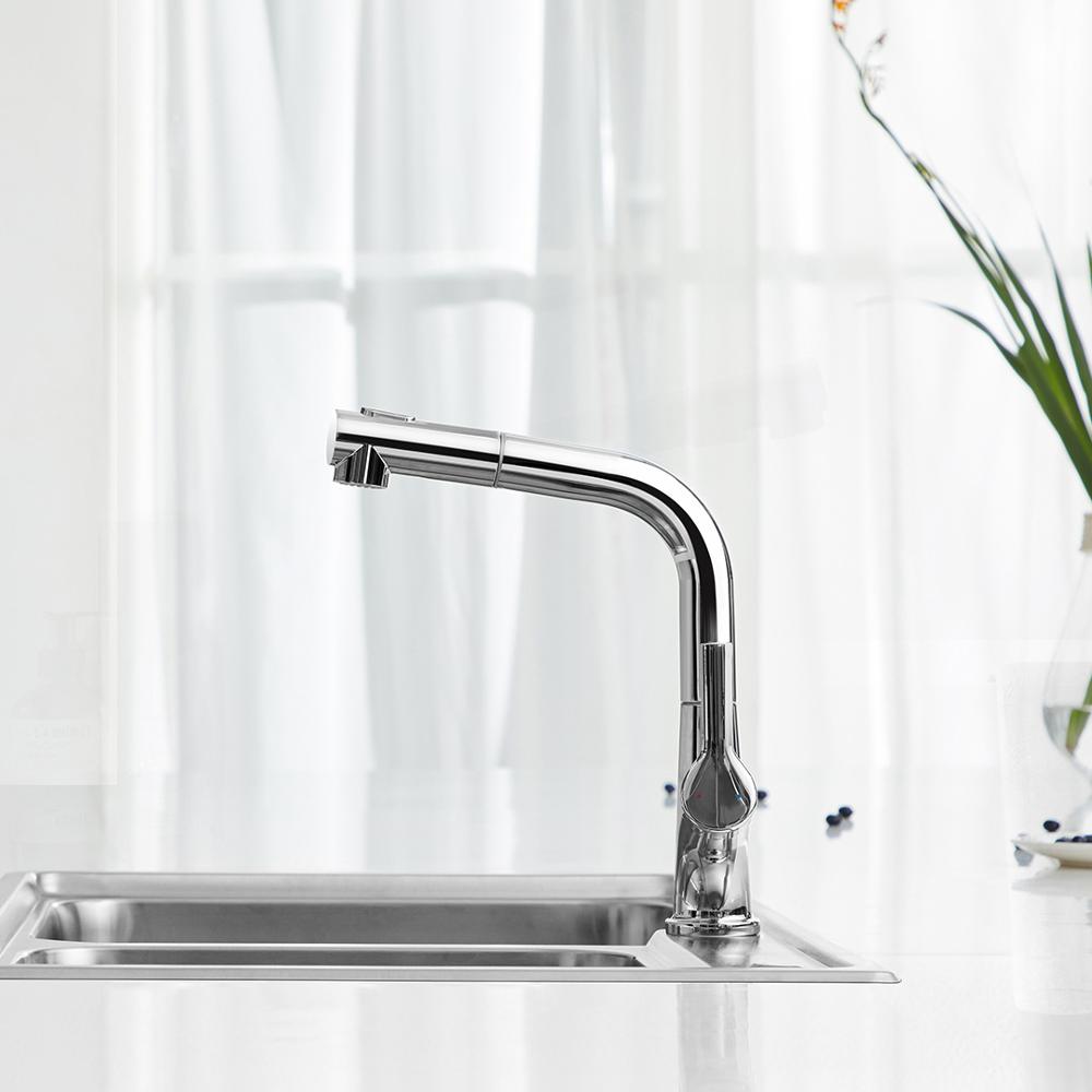 Xiaomi Dabai Keran Air Bathroom Basin Sink Kitchen With Pull Out Rinser Sprayer Faucet Dxcf005 T Silver Jakartanotebookcom