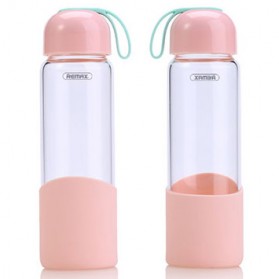Remax Mira Botol Minum Kaca 300ml - RT-CUP28 - Blue