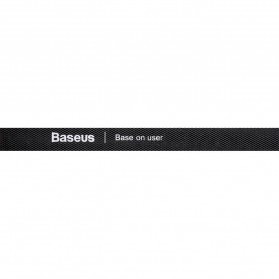 Baseus Cable Management Velcro Strap 3 Meter x 14 mm - ACMGT-F01/9 - Black - 5