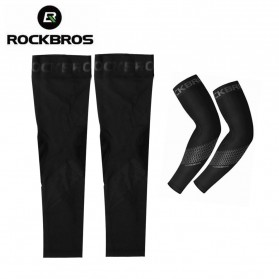 Rockbros Manset Sarung Lengan Olahraga Arm Wrist UV Protection - XT057 - Black