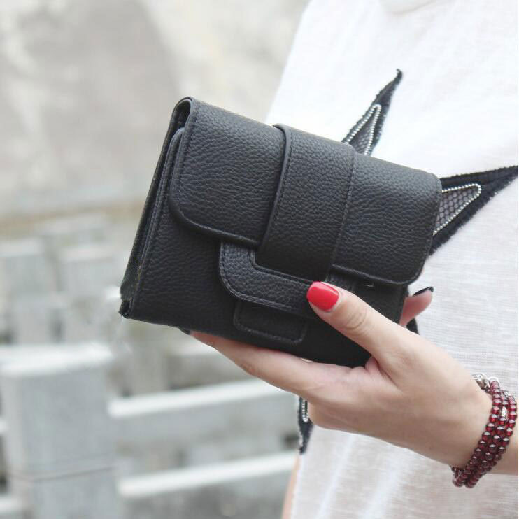 dompet genggam lipat wanita black jakartanotebook dompet genggam lipat wanita black jakartanotebook
