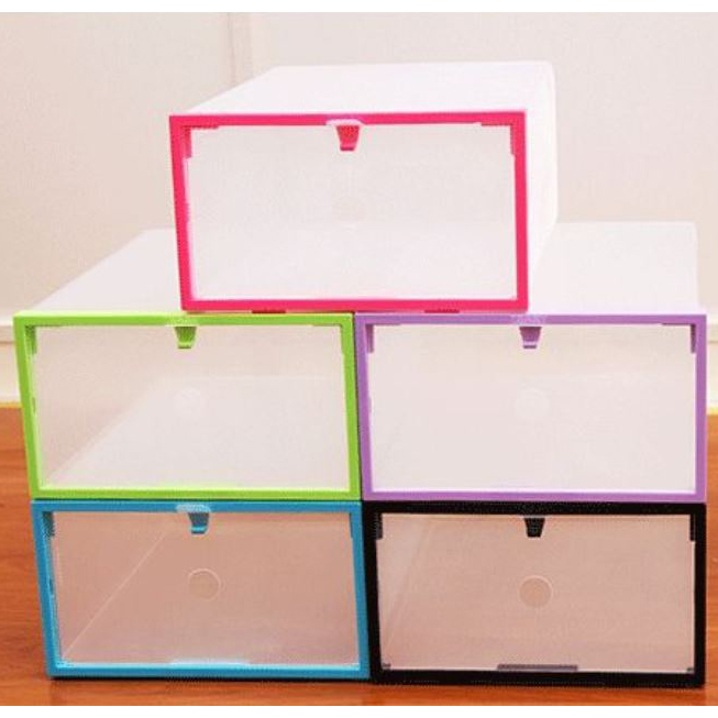 Kotak Sepatu Plastik Bongkar Pasang Shoe Rack Storage Box Xyg089 Multi Color Jakartanotebook Com