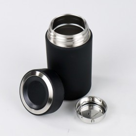 One Two Cups Botol Minum Thermos Mini Stainless Steel 400ML - K623 - Black - 2