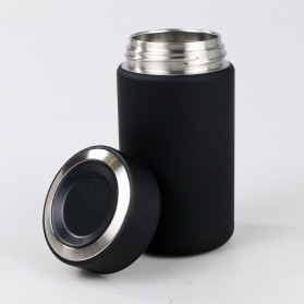 One Two Cups Botol Minum Thermos Mini Stainless Steel 400ML - K623 - Black - 4