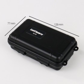 Taffware Kotak Pelican Storage Box Dustproof Waterproof Size S - G10 - Black - 5