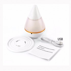 Taffware Mini Air Humidifier Ultrasonic Aromatherapy Oil Diffuser - HUMI H121 - White - 6