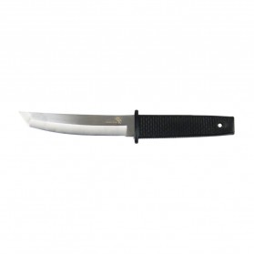 KNIFEZER Pisau Self Defense Knife Survival Tool Cold Steel Straight - 17T - Black